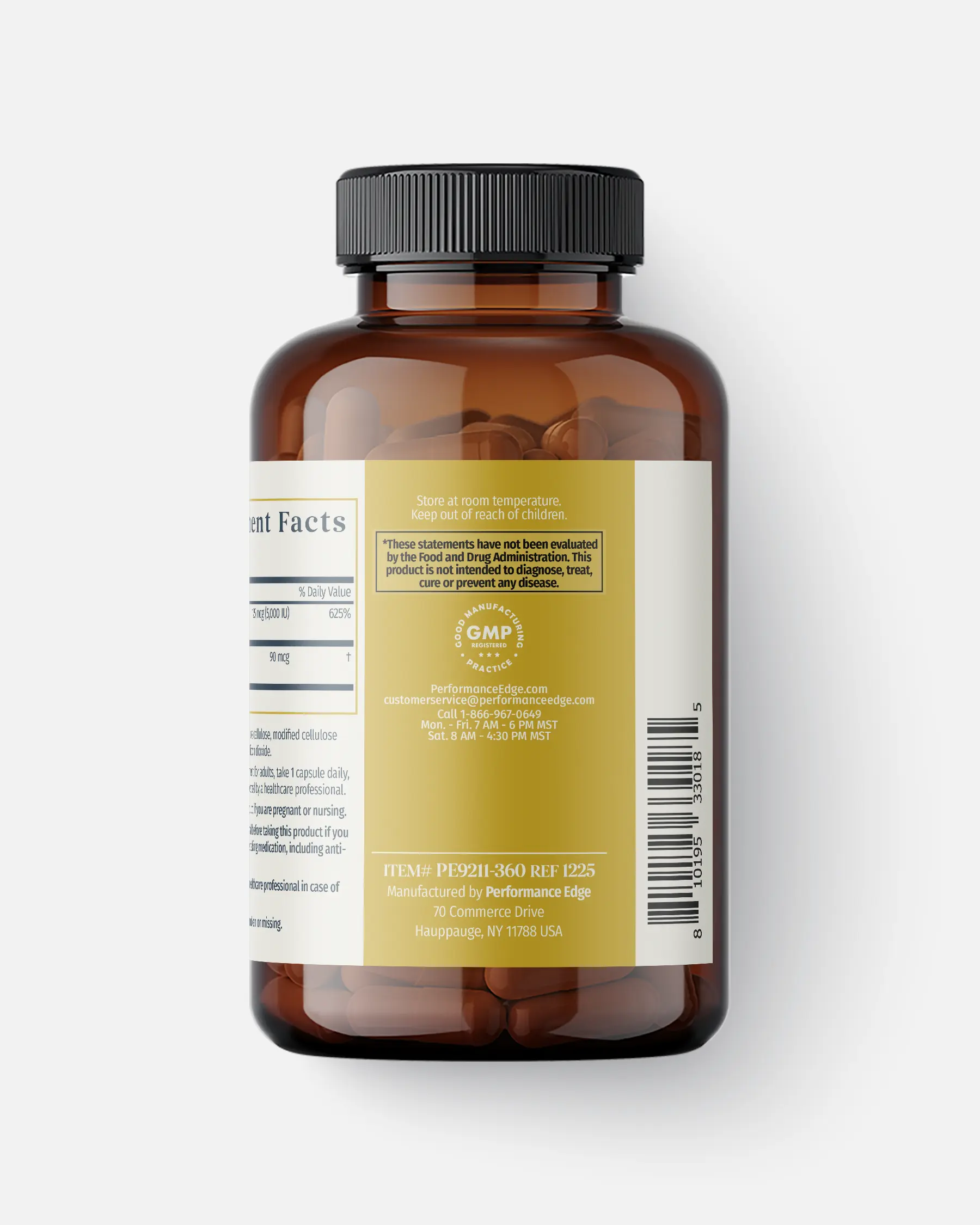 Vitamin K2+D3 from Performance Edge provides 2 in 1 support to help promote healthy lifestyles.