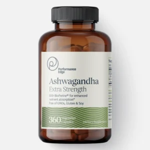 Performance Edge Ashwagandha Extra Strength With BioPerine for Enhanced Nutrient Absorption